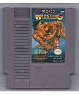 Vintage Nintendo Tecmo World Wrestling Video Game NES Cartridge VHTF - $470.82 MXN