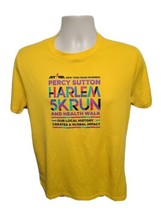 NYRR Percy Sutton Harlem 5K Run and Health Walk Adult Medium Yellow Jersey - $19.80