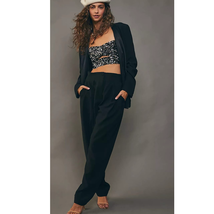 New Free People Sabina Musayev Renny Augustos Set $445 LARGE Black  - $198.00