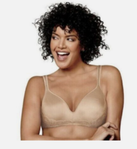 PLAYTEX LOVE MY CURVES WIRELESS Smooth BALCONETTE BRA Beige 40DD LIGHTLY... - £10.99 GBP