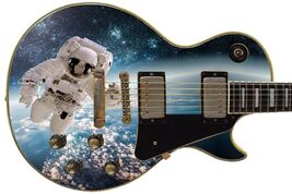 Guitar Skin Axe Wrap Re-skin Lost In Space Suit 476 - $44.50