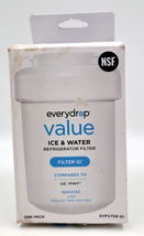 Everydrop Value Ice &amp; Twist In Water Refrigerator Filter Replacement G1 EVFILTER - £7.87 GBP
