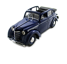 MOSKVITCH 400-420A CABRIOLET YEAR 1949 DARK BLUE DEAGOSTINI SCALE 143 CA... - £22.59 GBP