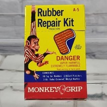 Vintage Rubber Repair Kit Repairs all Rubber Products by Monkey Grip - $9.89