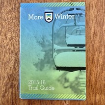 2015-2016 KILLINGTON Resort Ski Trail Map Vermont James Niehues Artist - $9.95