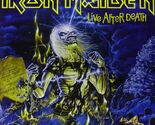 IRON MAIDEN Live After Death BANNER 2x2 Ft Fabric Poster Tapestry Flag a... - $22.00