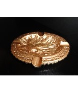 Antique Art Nouvea Brass Ashtray - Solid Brass Ornate Ashtray - $1,363.88 MXN