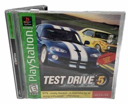 Test Drive 5 Black Label PlayStation 1 PS1 Complete - £6.49 GBP