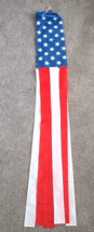 60 Inch American Flag Windsock, Stars and Stripes USA Patriotic Decoration - £7.93 GBP