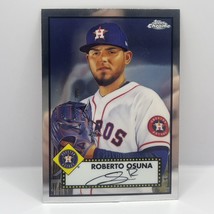 2021 Topps Chrome Platinum Anniversary Roberto Osuna Base #343 Houston Astros - £1.54 GBP