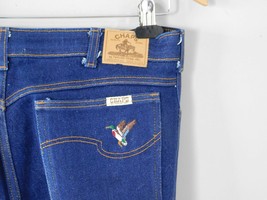 Vintage 1980&#39;s Denim Blue Jeans Chaps by Taylor Togs Inc Size 36 x 30 - £39.29 GBP