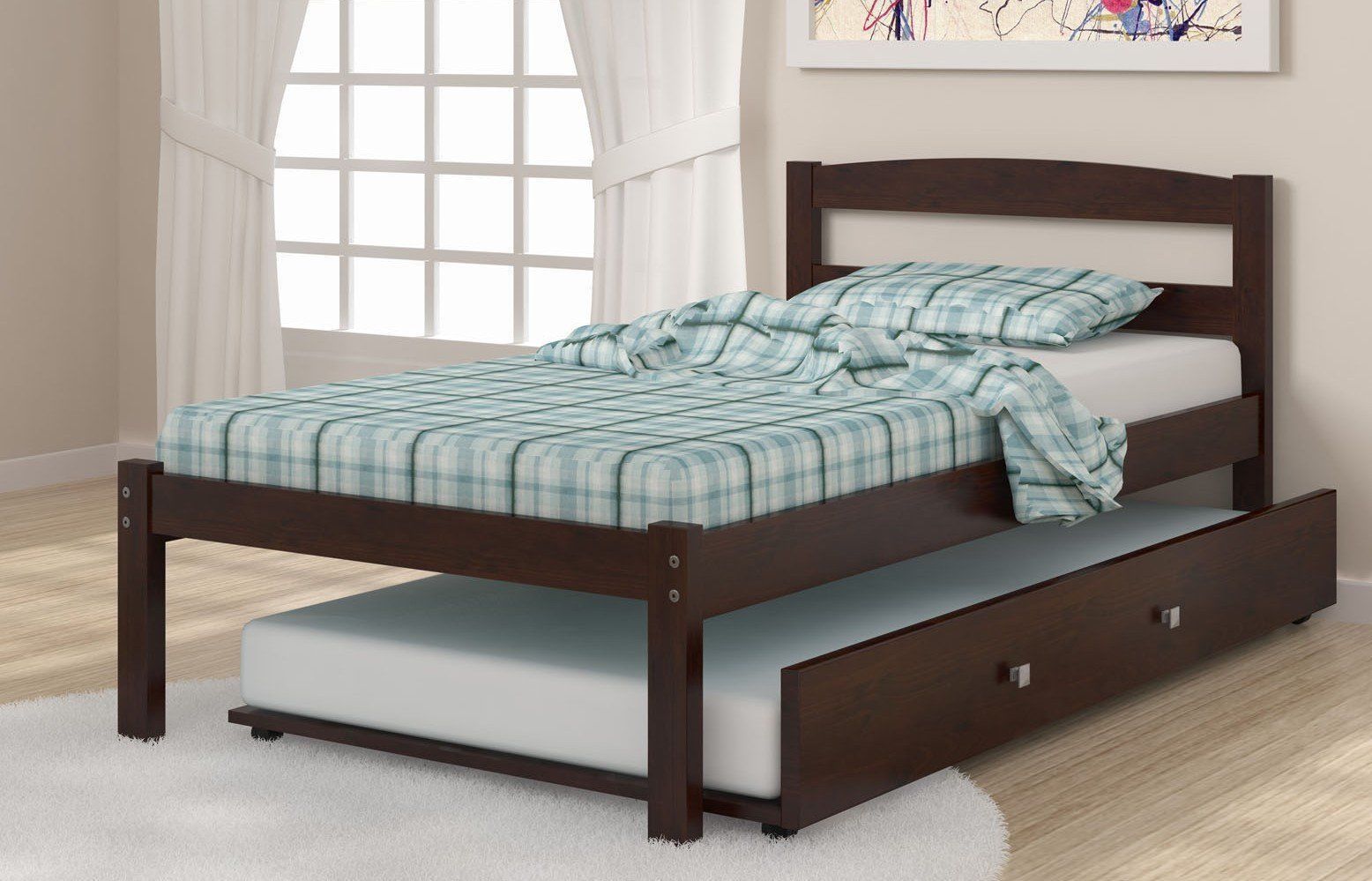 Adrian Twin Bed Frame with Trundle - $494.01