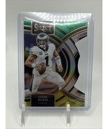 2023 Panini Select - Premier Level Jalen Hurts #184 Yellow &amp; Green Prizm... - $9.90