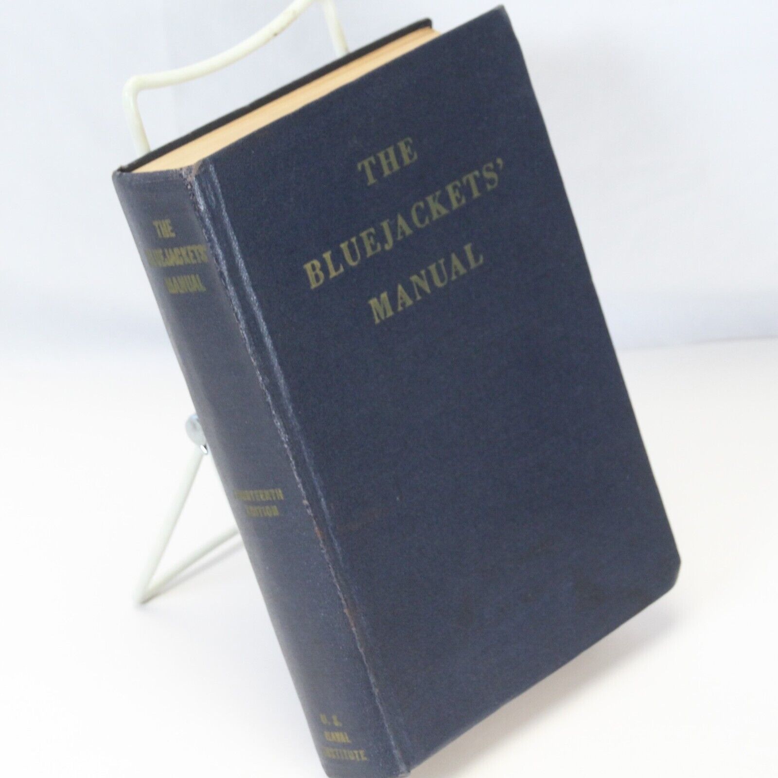 The Bluejacket&#39;s Manual 1950 Fourteenth Edition Navy Institute Annapolis MD - $45.07