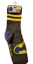 Crew Socks - 3 Pair - Shoe Size 6-12 - New - DC Comics - $16.99