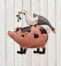 16&quot; H, Trio Whimsical Farmhouse Animal -Wall Decor - £23.78 GBP