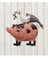 16&quot; H, Trio Whimsical Farmhouse Animal -Wall Decor - $40.77 CAD