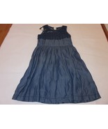 Ella Moss Sleeveless Lace Top Blue Dress 12 NWT $62 - $34.55