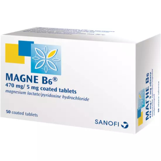 3 PACKS MAGNE B6 470mg 180Tabs Magnesium Vitamins,Stress, Muscle cramps,... - $60.66