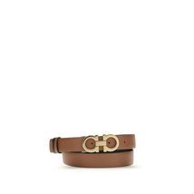 Ferragamo Beige Calf Leather Bos Taurus Regular Belt Women - $462.99