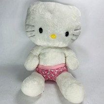 18” Hello Kitty Build A Bear Plush White Stuffed Animal with Underwear N... - $34.99