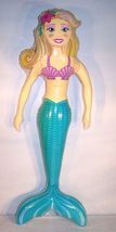 2 MERMAID INFLATABLE 36 IN NOVELTY TOY blow up  inflate novelty toy NEW ... - $17.75