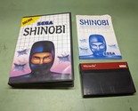 Shinobi Sega Master System Complete in Box - £22.03 GBP