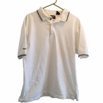 Ping Collection Mens Size M Polo Shirt Short Sleeve Collared Neck White ... - £20.87 GBP