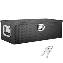 VEVOR Heavy Duty Aluminum Truck Bed Tool Box, Diamond Plate, 30"x13"x9.6... - $91.90