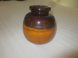 W. Germany BEAN POT #284-19 Pot Vase - No Lid   - 7.5&quot; x 6.5&quot;  - £7.99 GBP