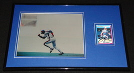 Tim Rock Raines Signed Framed 11x17 Photo Display Montreal Expos - £54.50 GBP