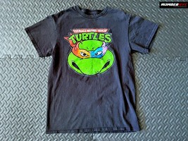 Teenage Mutant Ninja Turtles TMNT All in One Face Gray Shirt Mens Size M Medium - £17.93 GBP
