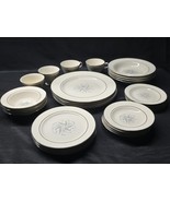 Vintage HOMER LAUGHLIN 28 Piece Place Setting CELESTE Pattern - Service ... - $78.98