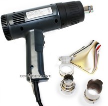 1500W Heat Gun Auto Body Fabrication W/ Accessories Shrink Wrapping 4 Nozzles - $26.17