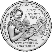 2024 Patsy Takemoto Mink Quarter P-D-S Quarter Set - £5.92 GBP