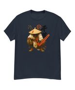 samurai black T-shirt Jedi Warrior Tee - $13.86+