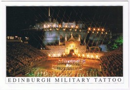 Postcard Edinburgh Military Tattoo Edinburgh Castle Scotland 4.5 x 6.5 - £3.71 GBP