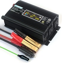 Dc 12V To 110V Ac With Usb Charger For Car Truck Rv Folkma 300W Pure Sine Wave - £61.66 GBP