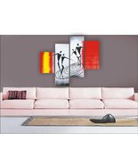 Modern Abstract Art Oil Painting STRETCHED READY TO HANG OPZ-4-14 - $32.89