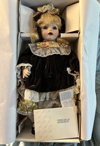 Marie Osmond Doll Angelica&#39;s First Christmas w/box, tiny tag, bracelet &amp; COA - £35.60 GBP