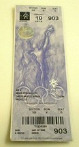 MEN&#39;S HOCKEY PRELIMINARY GAME 2002 Salt Lake WINTER OLYMPICS Full Unused... - £15.94 GBP