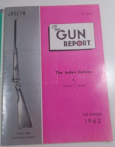 The Gun Report magazine /September 1962  paperback good - £4.67 GBP