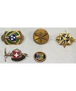 vintage jewelry pins switzerland &amp; more - $279.97 MXN
