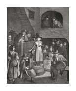 A Quakers Meeting In The Seventeenth Century From The Book Short History... - €90,60 EUR