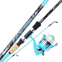 Okuma Fin Chaser X Series Spinning Combo Sky Blue 7ft Rod - £39.65 GBP