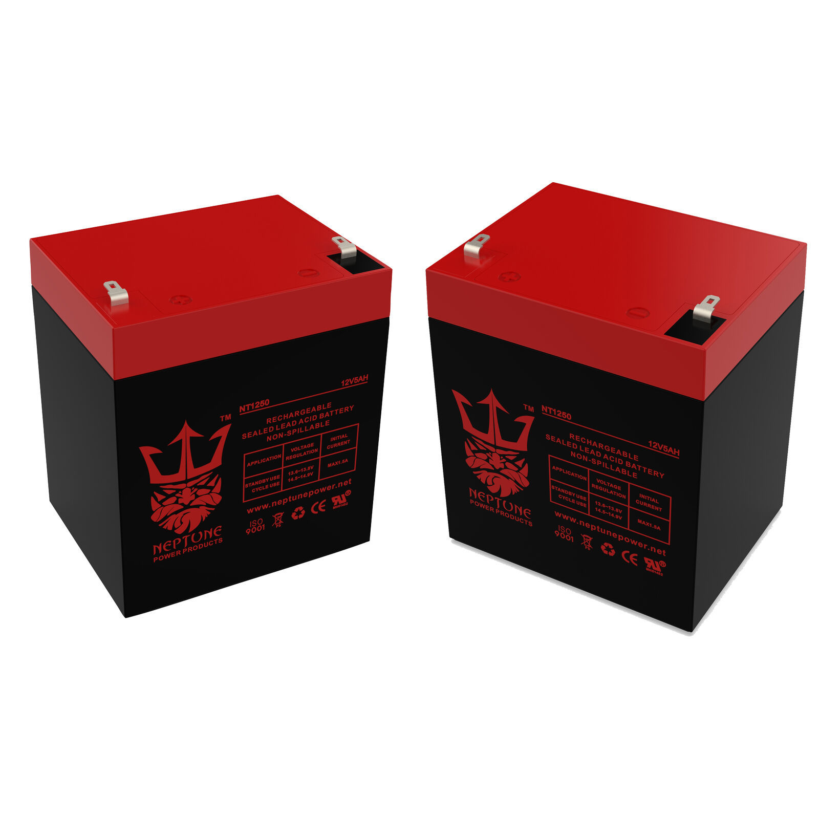 Primary image for Bladez Ion 150 12V 5Ah Replacement Electric Scooter Battery by Neptune -2 Pack