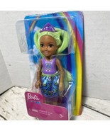 Chelsea Sprite Doll,  Barbie Dreamtopia Neon Lime Green Hair. New - £7.77 GBP
