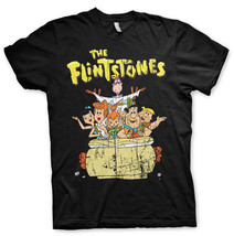 The Flintstones Fred Flintstone Family Official Tee T-Shirt Mens Unisex - $36.48