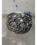 Dolphins ring dolphin pod band size 5.75 women girls - $80.58 CAD