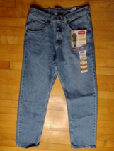 Wrangler Mens Jeans Five Star Relaxed Fit Flex 29x30 Light Wash Denim - NWT NEW - £18.50 GBP